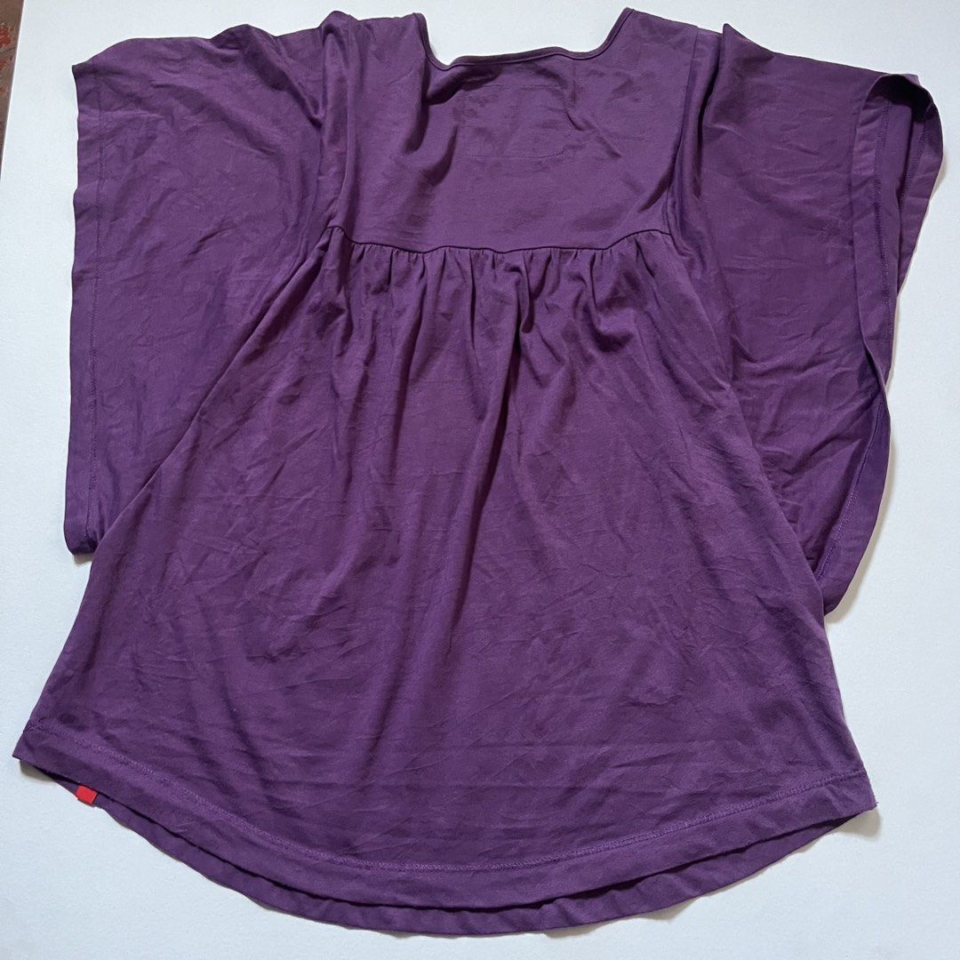 EDC by Esprit Purple Boho Batwing Top Size s (Category: Blouses) located in Manila. Submitted by dadabili (Listing ID 1464668480, Image 2). Description: xs on tag. best fit small - Large.