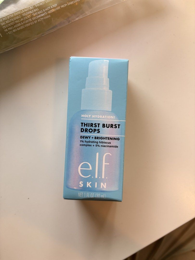 e.l.f. Thirst Burst Drops (Category: Face Care) located in Mandaluyong City. Submitted by boopiefinds (Listing ID 1464652490, Image 1). Description: Brand new.
