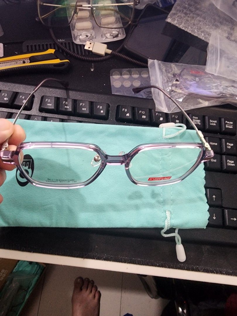 EO Executive Optical InStyle Square Frame Eyeglasses Crystal Purple (Category: Sunglasses & Eyewear) located in Quezon City. Submitted by cosmic_xhenon (Listing ID 1464739114, Image 3). Description: FOR ONLY 999 PESOS ORIGINAL SRP IS 1599. (Discounted Price na po yan) CHECK RECEIPT. BRAND NEW PO ITO REPLACEABLE LENS SELLING EO Executive Optical InStyle Square Frame Eyeglasses For Men and Women, UNISEX COLOR: CRYSTAL PURPLE RFS: CHANGE OF PLAN SA 