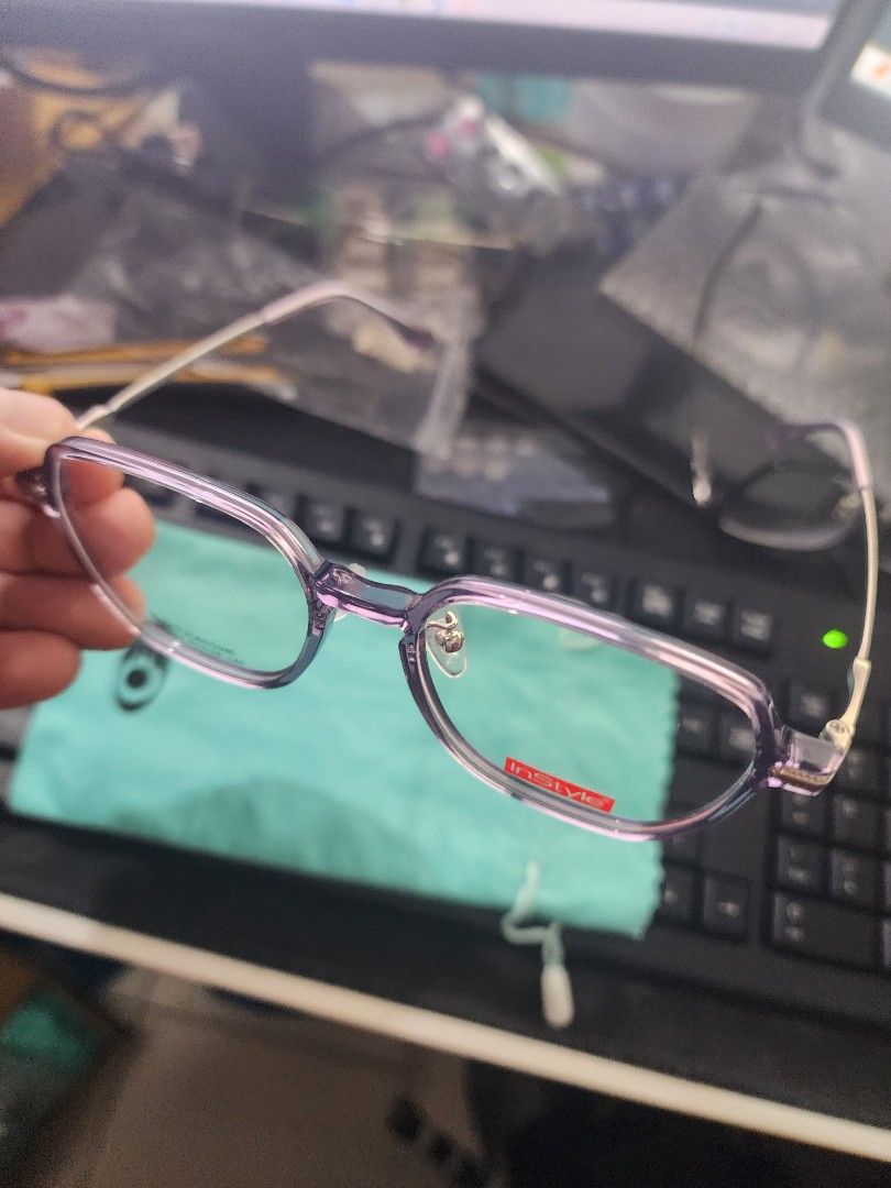 EO Executive Optical InStyle Square Frame Eyeglasses Purple (Category: Sunglasses & Eyewear) located in Quezon City. Submitted by cosmic_xhenon (Listing ID 1464740728, Image 3). Description: FOR ONLY 999 PESOS ORIGINAL SRP IS 1599. (Discounted Price na po yan) CHECK RECEIPT. BRAND NEW PO ITO REPLACEABLE LENS SELLING EO Executive Optical InStyle Square Frame Eyeglasses For Men and Women, UNISEX COLOR: PURPLE RFS: CHANGE OF PLAN SA FRAME MEET UPS S