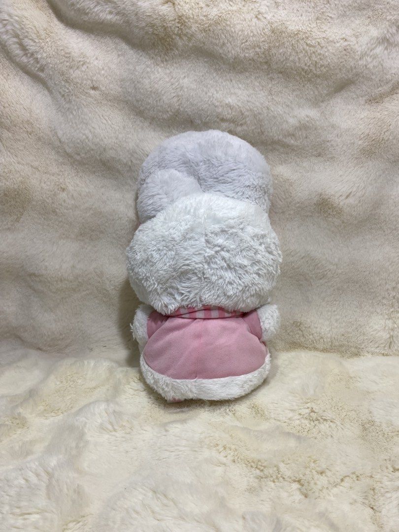 Esther Bunny plush (Category: Plushies & Soft Toys) located in Kalibo. Submitted by ollie_stuffshop (Listing ID 1464579290, Image 2). Description: 32cm x 16.5cm Before you send your inquiries: ❗️Last Price is already posted ❗️Manage your expectations, WYSIWYG ❗️May need washing ❗️Dropoff is every Wednesday & Sunday .