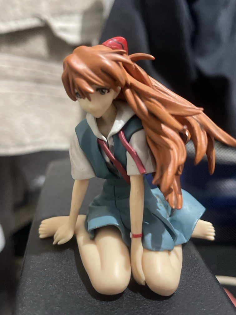 Evangelion Asuka Seating Mode (Category: Action & Battle Toys) located in Subic. Submitted by logbytestoyexpress (Listing ID 1464707796, Image 1). Description: Evangelion Asuka Noodle stopper like version | loose | no box | no broken parts | authentic Japan Item | as is ✅Defined Shipping Courier - LBC CoP / JnT - ₱100 Shipping deposit NEEDED or prebooking sa LBC app to determine ung exact Shipping Cost ✅Defined Shipping Schedule - Friday and/or S