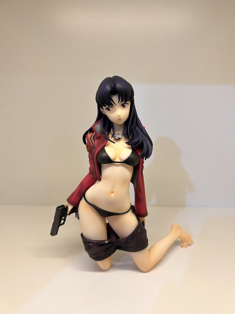 Evangelion Misato Katsuragi Figure Union Creative (Category: Figurines & Statues) located in Malabon City. Submitted by xinshunn (Listing ID 1464585828, Image 1). Description: Super rare Misato figure from Union Creative BIB, complete accessories No issues MOP: GCash MOD: Lalamove/Grab at buyer's expense Loc: Malabon Send a message for more info or pics, thanks! .
