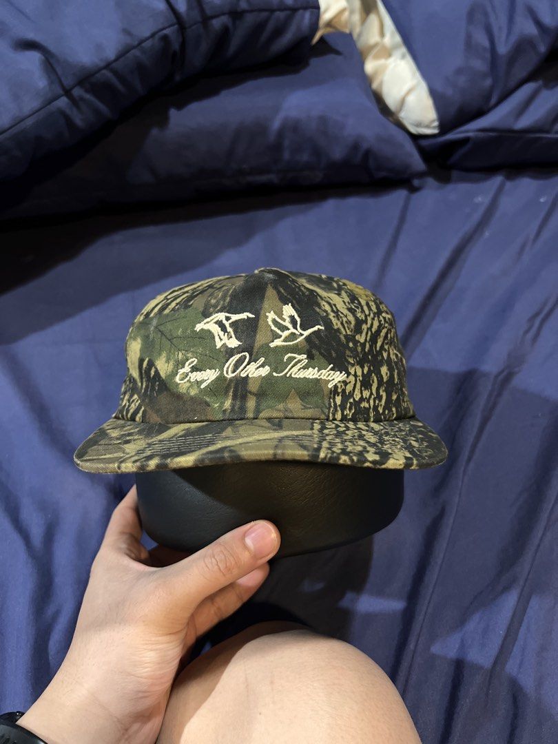 Every Other Thursday Camo Hat (Category: Caps & Hats) located in Manila. Submitted by commongoodsupply (Listing ID 1464720413, Image 1). Description: Used once .
