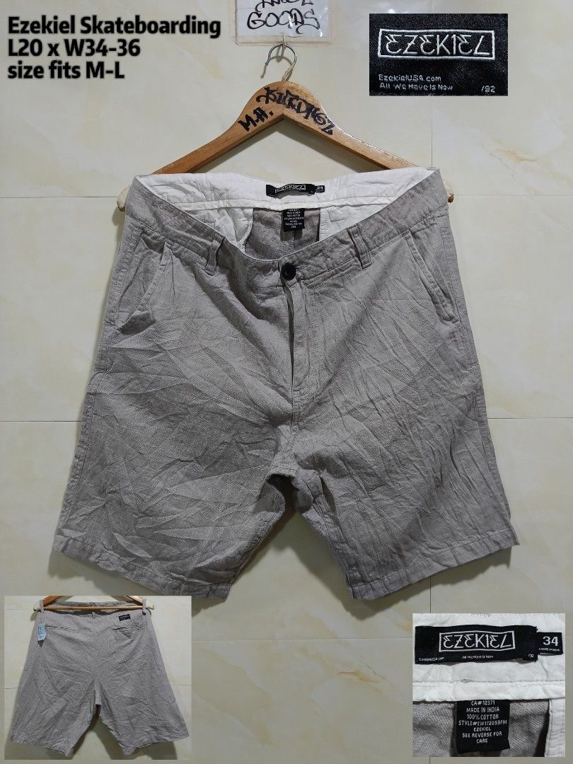 ezekiel skateboarding short (Category: Shorts) located in Talisay. Submitted by burdagz13 (Listing ID 1464710793, Image 1). Description: condition: good as new colorrate: 10-10 issue: none 💸 First pay basis only 🚀 J&T shipping nationwide (doortodoor).
