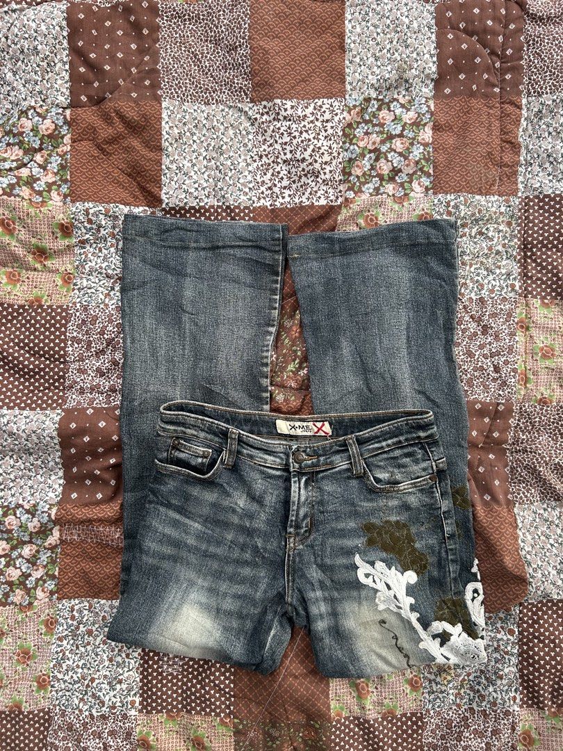 fairycore bootcut jeans (Category: Jeans) located in Butuan. Submitted by kittyfinds444 (Listing ID 1464768304, Image 1). Description: • size: 31-32 wl • bought from japan arrivals. • lowballers will be ignored. not selling it for lower price. willing to keep! •please check the photos before claiming. do not offer if unsure & still canvasing. we don’t accept unsure offers unless it’s paid to avoid conflicts. .