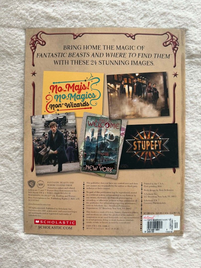 Fantastic Beast Poster Books - (Category: Storybooks) located in Santiago. Submitted by bookworm_club (Listing ID 1464615590, Image 2). Description: 📚no cancellation, return or exchange. 📚secondhand books. some books are in good condition while some has minimal flaws (foxing, creases, dog-eared pages, etc.) 📚reasonable haggling is allowed. 💰MOP: For same day pickup - CASH & BANK TRANSFER For shipping or scheduled pickup - BANK TRANSFER 🚚MOD: