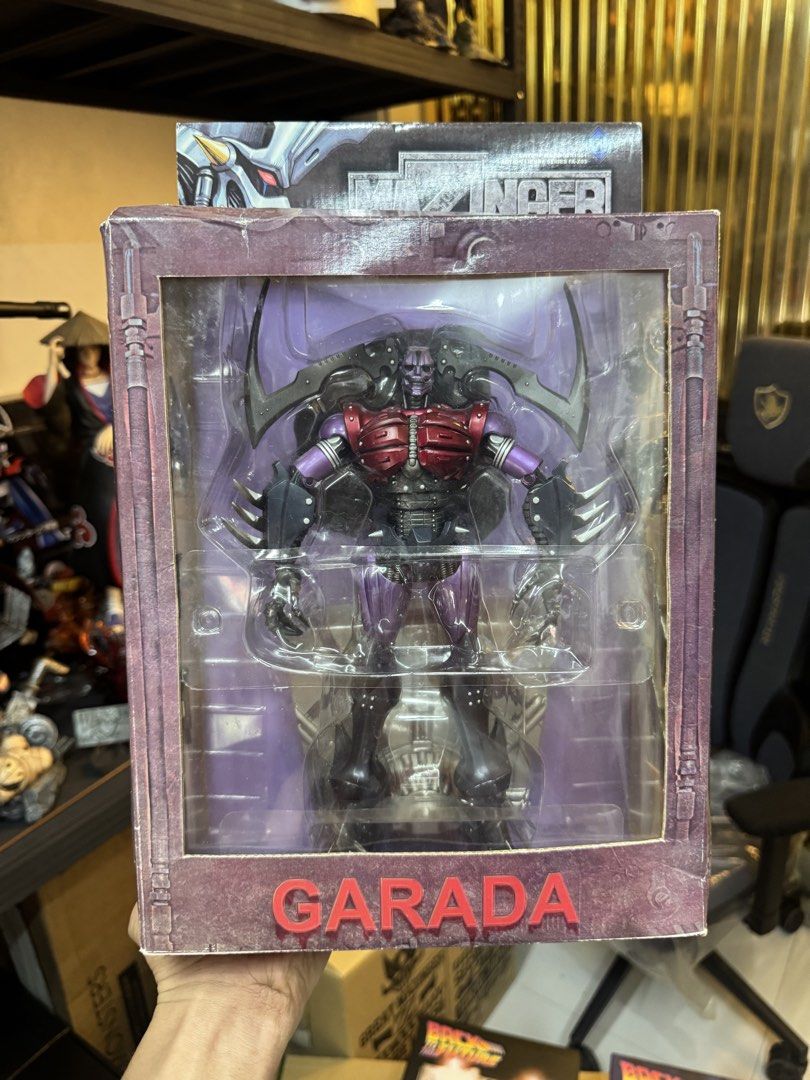 Fewture Garada (Mazinger z) (Category: Figurines & Statues) located in Paranaque City. Submitted by icko007 (Listing ID 1464747142, Image 1). Description: Fewture Garada Misb Price 6.5k Only Dibs now Pay now / No Rush Shipping Location Paranaque Payment Gcash/Bpi Shipping Lalamove/Lbc Buyers Risk / Fee ‼️Seller is not responsible for: lost, stolen, or damaged packages..