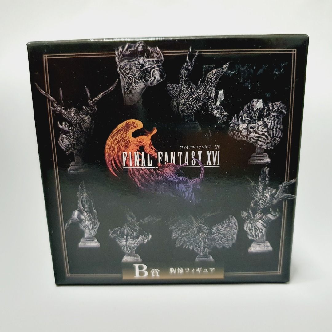 FFXVI Final Fantasy XVI Bust Statue Figure Ramuh (Category: Figurines & Statues) located in Taytay. Submitted by kyo.mono (Listing ID 1464746018, Image 1). Description: 💟 Follow us on IG: kyo.mono for faster replies TikTok: kyo.mono_ for videos and review Brand new and sealed Auth from Japan Actual photo posted.