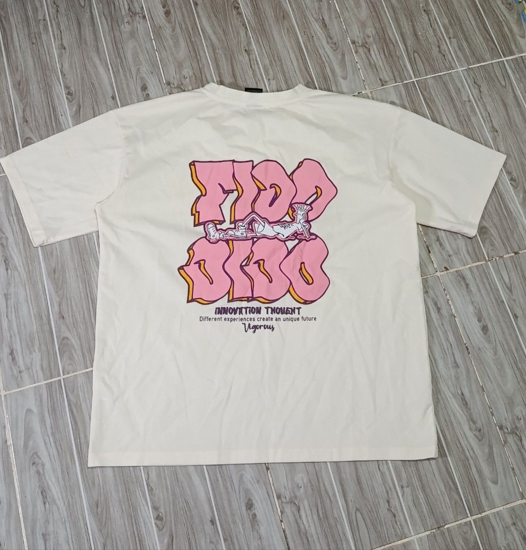FIDO DIDO TSHIRT (freeshipping) (Category: Tshirts & Polo Shirts ) located in Quezon City. Submitted by gyl-stop (Listing ID 1464687372, Image 2). Description: free shipping 25 x 28.5 excellent condi cr: 9.8/10 issue: dot stain sa sleeves di halata.