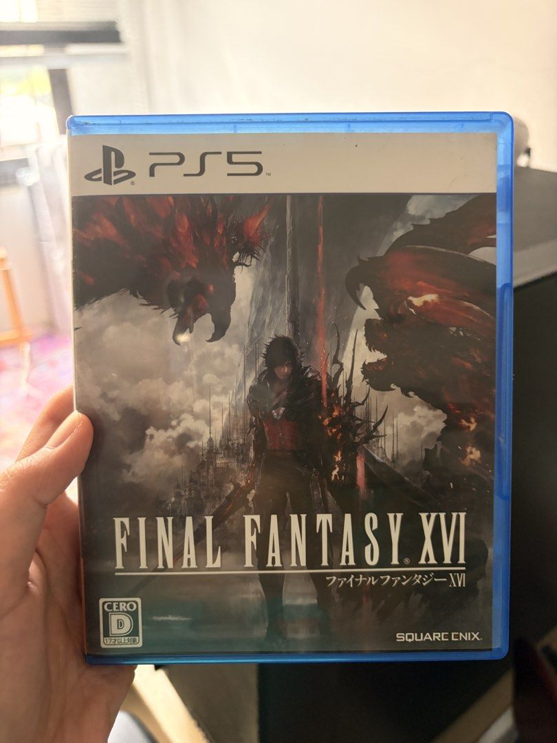 Final Fantasy XVI PS5 Game (Category: PlayStation) located in Pasay City. Submitted by paumoises (Listing ID 1464576822, Image 1). Description: RFS: Not playing anymore Location: Merville, Pasay Meetups: Glorietta/SM Makati, SM Bicutan.