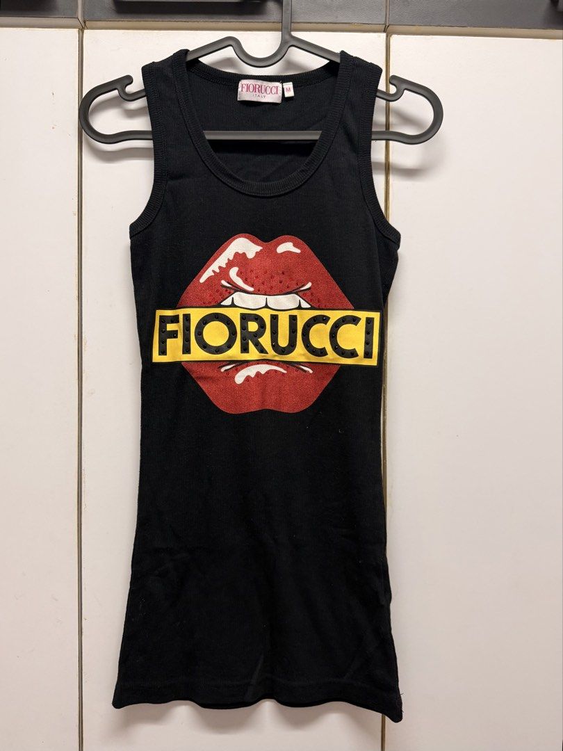 Fiorucci black Sleeve less top (Category: Sleeveless) located in Quezon City. Submitted by mine4now (Listing ID 1464638650, Image 1). Description: What: authentic Fiorucci Black sleeveless top Size: Xs to small Origin: online Bought Condition: excellent used condition Note: Top is super flattering. Perfect for tuck ins. RFS: DECLUTTERING Shipping fee: PAID by the buyer No: COD Courier: lbc, grab or lalamove J&T — if not busy MOP: Gcash, maya or o