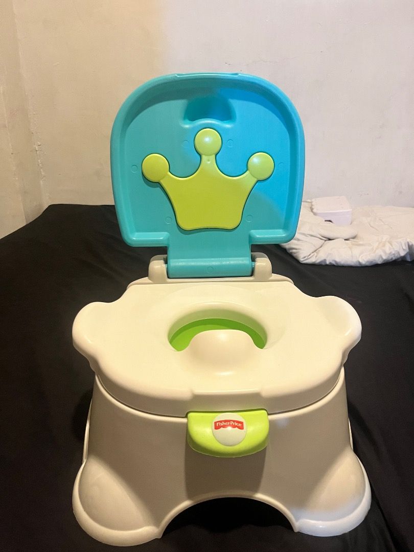Fisherprice Royal stepstoll potty (Category: Toilet Training) located in Caloocan City. Submitted by safedolphin-a8cf (Listing ID 1464720862, Image 1). Description: working music sensor price nego pa location TONDO.