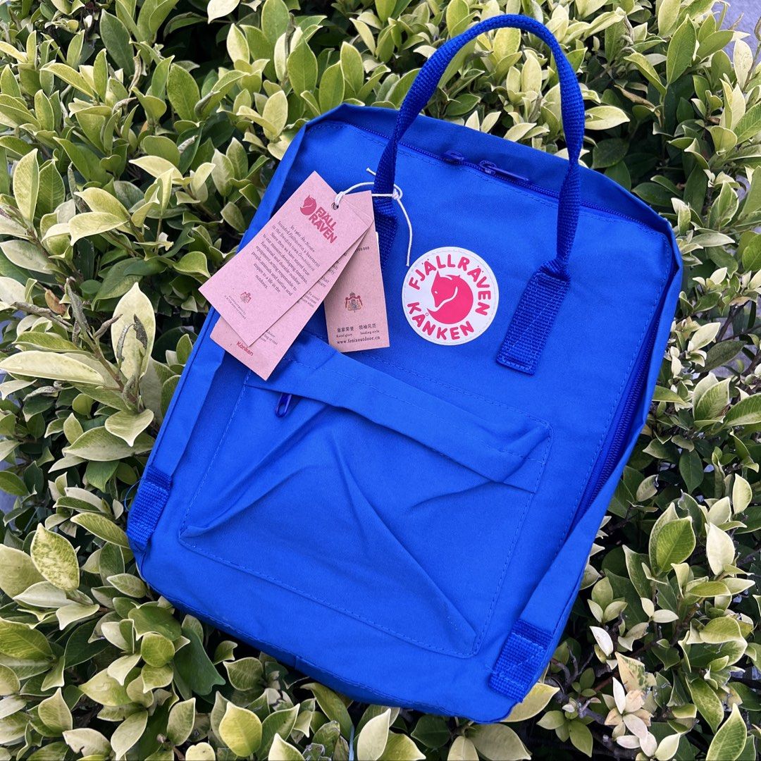 Fjällräven Kånken (Category: Backpacks) located in Bacolod City. Submitted by novymae23 (Listing ID 1464662361, Image 1). Description: Fjällräven Kånken backpack cobalt blue Brandnew with Loptop Compartment .