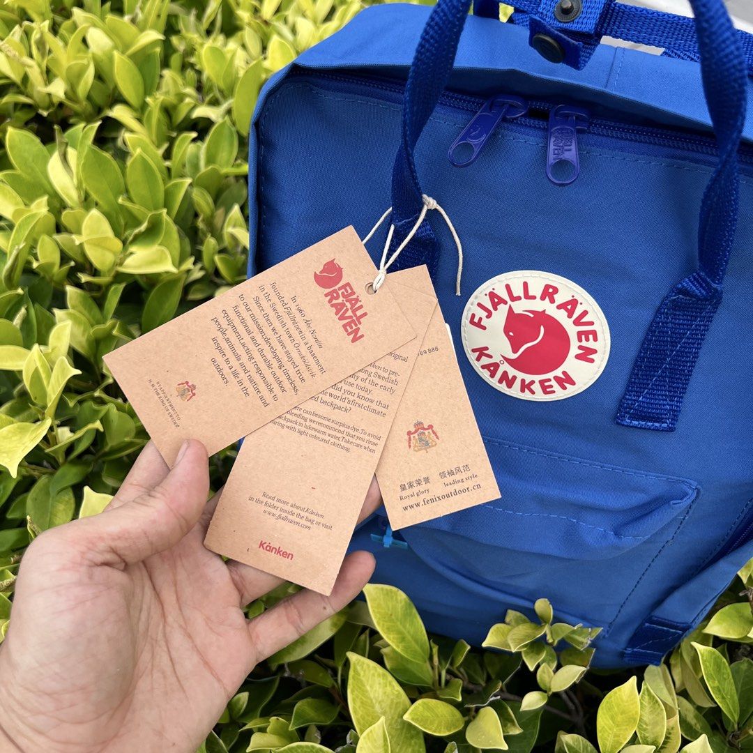 Fjällräven Kånken (Category: Backpacks) located in Bacolod City. Submitted by novymae23 (Listing ID 1464662361, Image 2). Description: Fjällräven Kånken backpack cobalt blue Brandnew with Loptop Compartment .