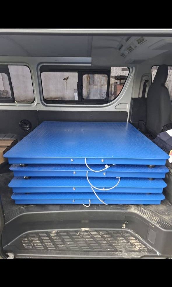floor scale (Category: Industrial Equipment) located in Caloocan City. Submitted by warmhorse.b6453c (Listing ID 1464613794, Image 2). Description: Floor Scale Size 1.0 x 1.0 1000 to 1500kg 40,000.00 1.2 x 1.2 1500kg to 3000kg 53,000.00 1.2 x 1.5 1500 to 3000kg. 60,000.00 1.5 x 1.5 3000kg to 5000kg. 68,000.00 1.5 x 1.5 5000 to 10,000kg 130,000.00 2 x 2 meters 5000kg to 10,000.00 160,000.00.
