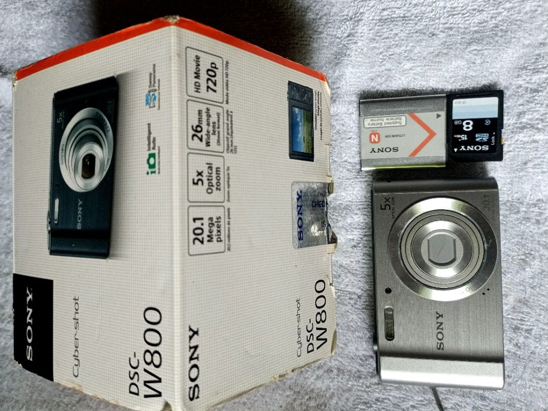 For sale (Category: Cameras) located in Caloocan City. Submitted by _soll (Listing ID 1464625004, Image 2). Description: ୨୧ Pre-owned Digital Camera 📸 | Boxed Unit ୨୧ Inclusions: ⊹ Original Box ⊹ User Manual ⊹ Original Battery ⊹ Original SD Card ⊹ Charging Cord ୨୧ Disclaimer & Honest Condition: ⊹ Pre-owned unit that has been stored and unused for quite some time, but has been tested and is functional. ⊹ Buttons may occasionally have a delayed re