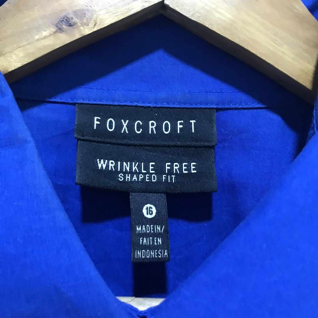 FOXCROFT Blue Button Down Longsleeve Polo (Category: Longsleeves) located in Cavite. Submitted by tanya.valentin (Listing ID 1464684307, Image 3). Description: - 24x27.