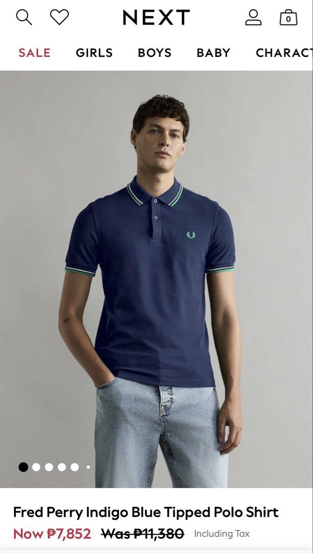 Fred Perry Special Edition Polo Shirt (Category: Tshirts & Polo Shirts ) located in Manila. Submitted by kfundal12349223 (Listing ID 1464607918, Image 1). Description: Fred perry special edition ✨ Made in italy Good as new / no issue Fits Large W 21.5 L 28 .