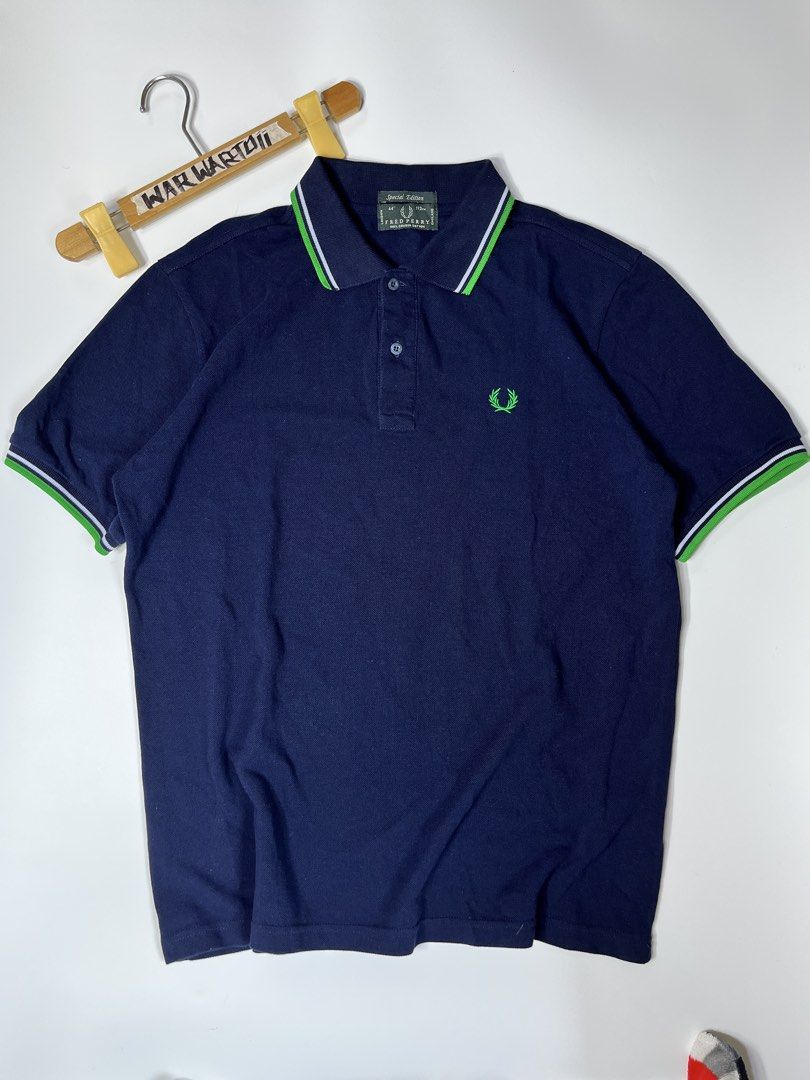 Fred Perry Special Edition Polo Shirt (Category: Tshirts & Polo Shirts ) located in Manila. Submitted by kfundal12349223 (Listing ID 1464607918, Image 3). Description: Fred perry special edition ✨ Made in italy Good as new / no issue Fits Large W 21.5 L 28 .