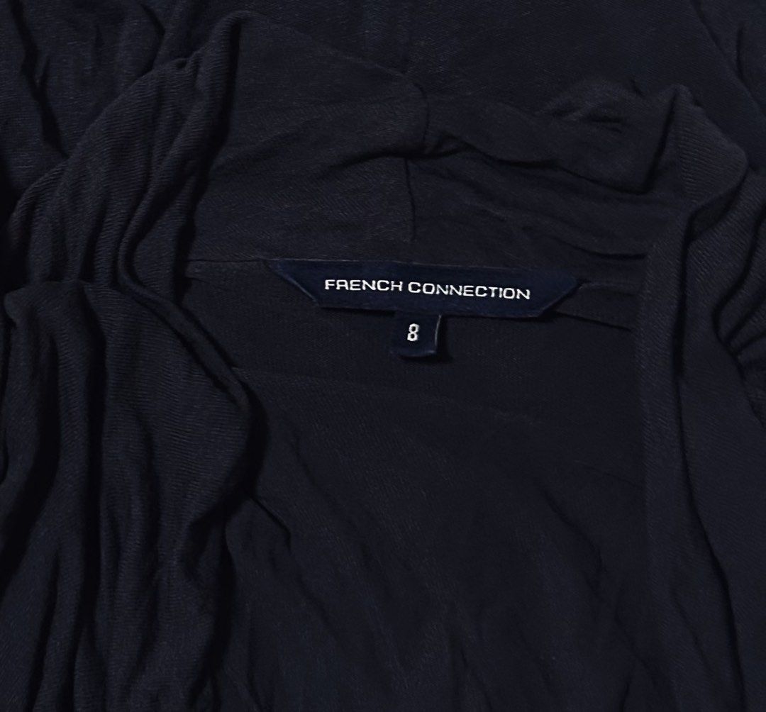 FRENCH CONNECTION (Category: Dresses) located in Davao. Submitted by sart0ria85 (Listing ID 1464612402, Image 3). Description: A dark gray multi layered, multi functional dress in 100%POLYESTER MADE IN TURKEY 🇹🇷 LARGE. Size 8 EXCELLENT CONDITION (94/100).