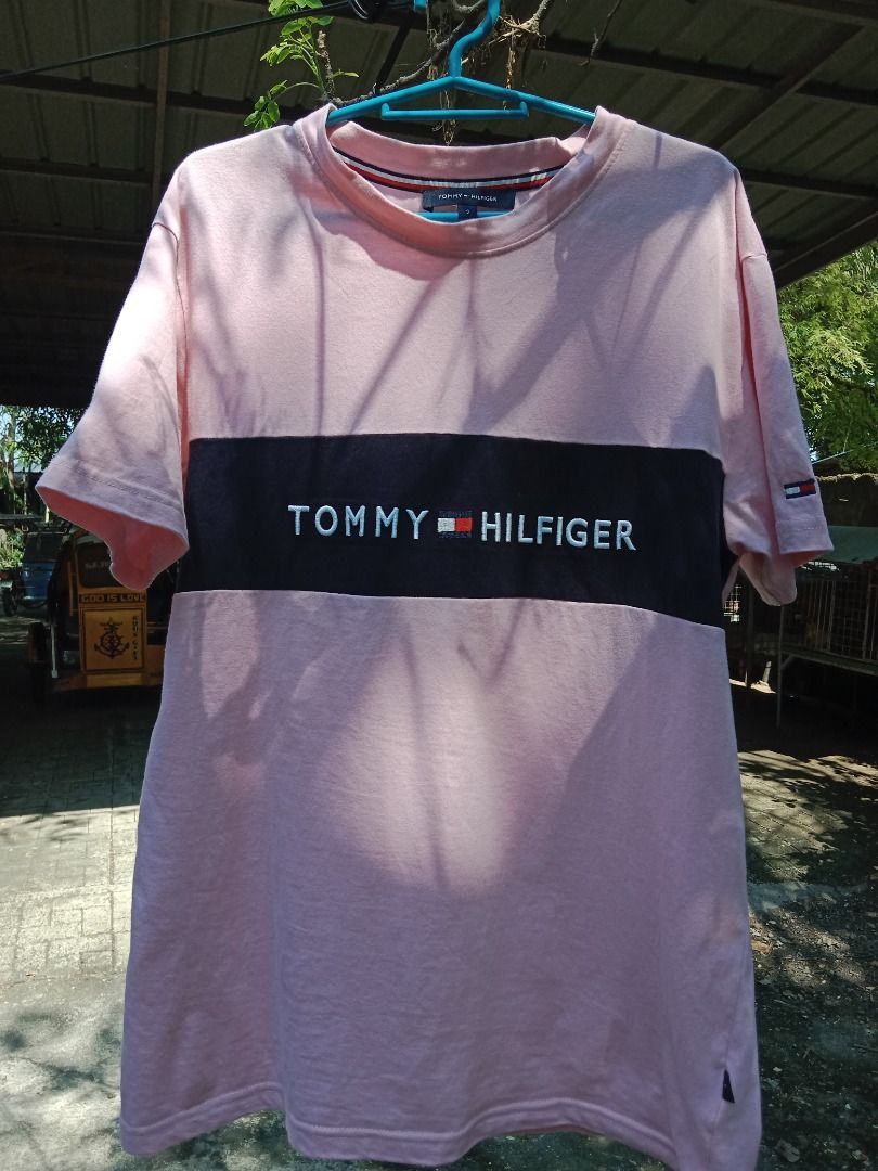 FS TOMMY HILFIGER (Category: Activewear) located in Caloocan City. Submitted by mystic_raynielg (Listing ID 1464619240, Image 1). Description: Tommy Hilfiger T-Shirt - Unisex Pre-owned, good condition Complete tags No issue / no damage 900 negotiable.
