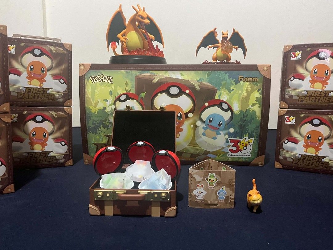 Funism Pokemon 30th Anniversary First Partner - Galar [Generation 8] (Category: Designer & Blind Box Toys) located in Marikina City. Submitted by arcturus16 (Listing ID 1464599710, Image 3). Description: Selling Funism Pokemon 30th Anniversary Palmsize Wonders - First Partner - Galar [Generation 9] set for only Php 800 .. Starter Pokemon from Galar includes: * Grookey * Scorbunny * Sobble Location: Marikina City Meet-Up: Around Marikina City Ship