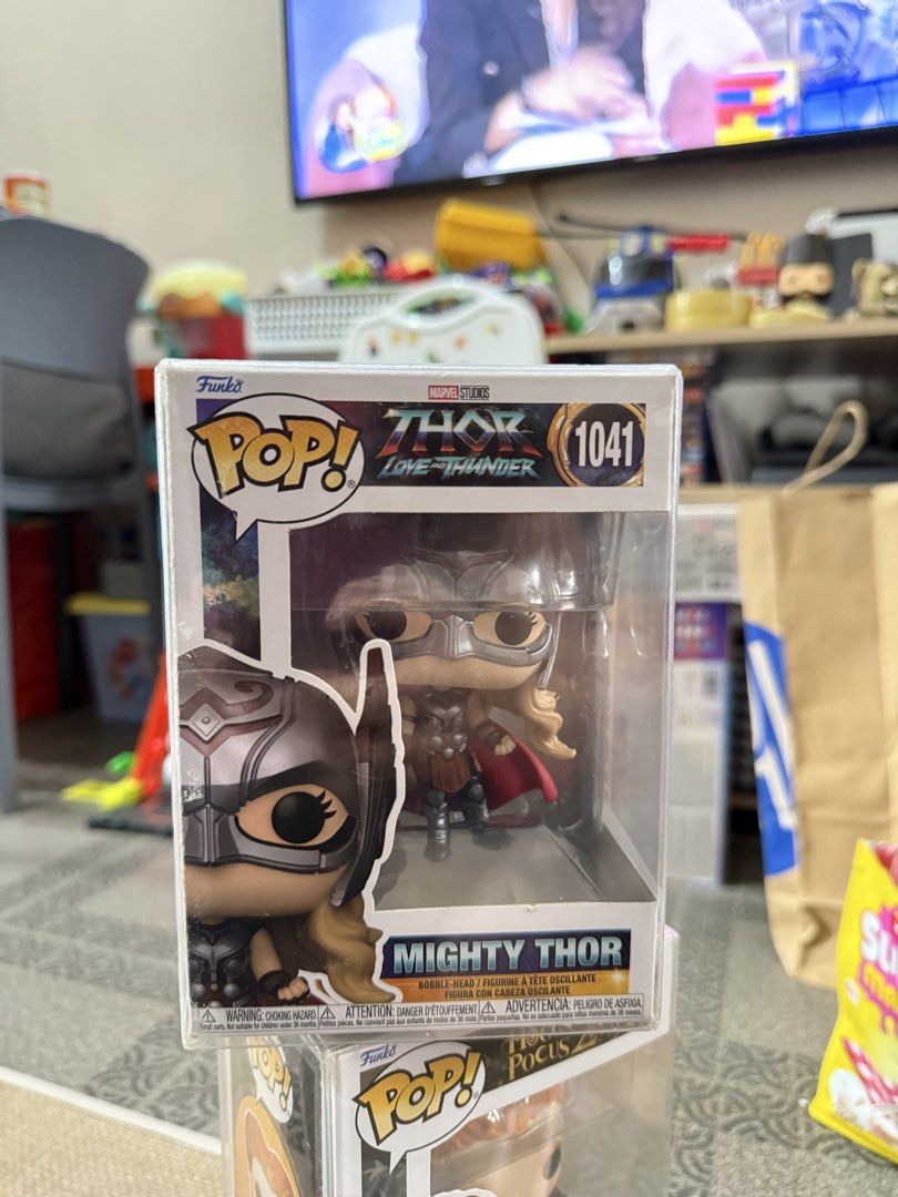 Funko Pop; Thor,Zorro, Anna, (Category: Designer & Blind Box Toys) located in Manila. Submitted by patriciaalcantara (Listing ID 1464596215, Image 2). Description: Addition Photos upon request 📸 📍Tandang Sora QC Mod: Lalamove/ J&T Express.
