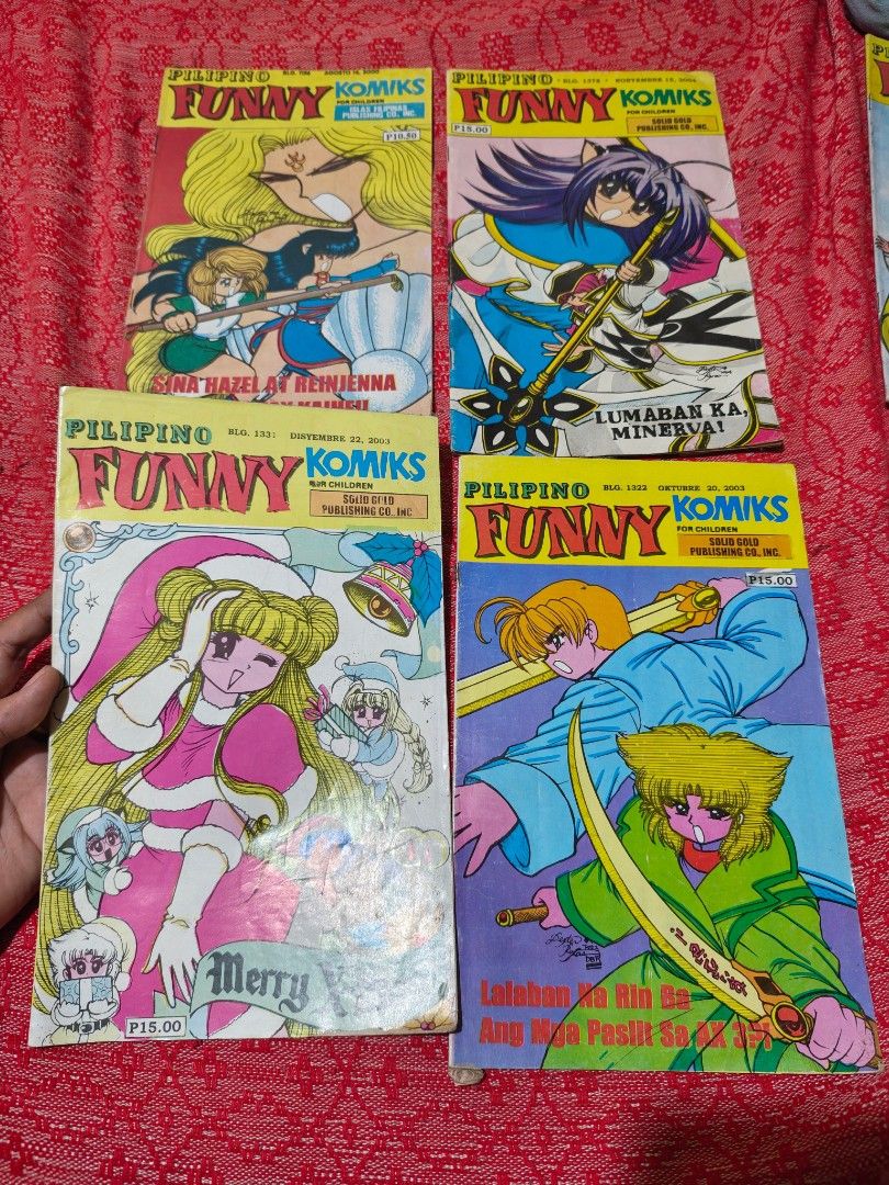FUNNY KOMIKS (Category: Comics & Manga) located in Los Banos. Submitted by lei_lemonade (Listing ID 1464628338, Image 3). Description: 🌺 Selling all of my Funny Komiks (12 pcs) for 2,500. Sold as set 🌺Mode of Payment : BPI/Gcash/Maya 🌺Mode of Delivery : JNT/ LBC.