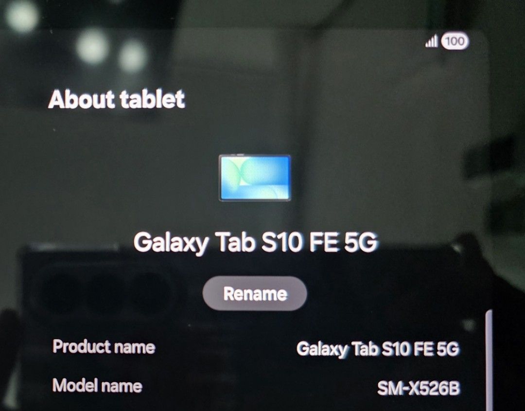 Galaxy Tab S10 fe 5g (Category: Android) located in Las Pinas. Submitted by mama.tina (Listing ID 1464612948, Image 2). Description: Slightly Used Galaxy Tab S10 FE 5G UNIT ONLY NO BOX NO CHARGER NO WARRANTY 99.9% SMOOTH.