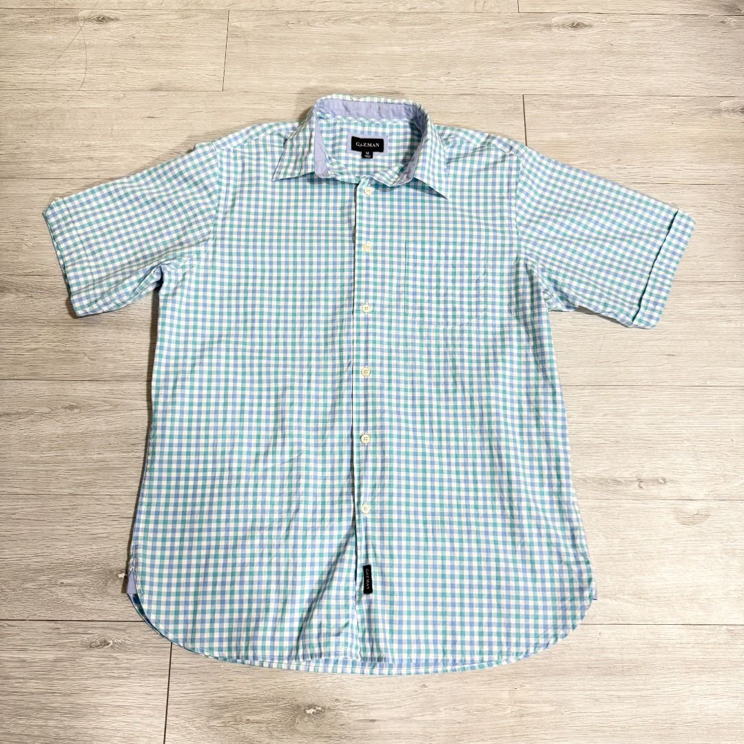 Gazman Checked Button Down Polo (Category: Formal Shirts) located in Manila. Submitted by destashedmnl (Listing ID 1464614798, Image 1). Description: 💫 FREE SHIPPING WITHIN METRO MANILA 💫 (₱500 & up worth of purchase via J&T) ✨ Size: M-L ✨ Measurement: W- 23.5" L- 29.5" 🩶 Message me for more info/photos. 😊 🩶 MOP: BDO/BPI/GCASH/GOTYME 🩶 MOD: -Lalamove (Same Day Delivery: Metro Manila and nearby provinces) -J&T ; starts at ₱50 sf (Metro Manil