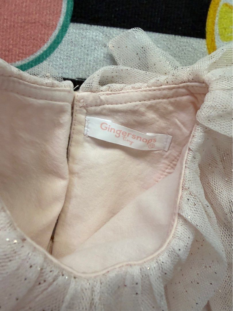 Gingersnaps blush tulle tutu dress (Category: Babies & Kids Fashion) located in Manila. Submitted by thekidshop (Listing ID 1464688648, Image 2). Description: .
