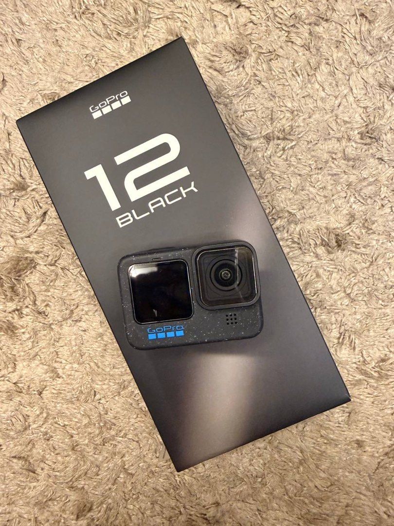 GoPro HERO 12 Black Action Camera with Accessories (Category: Cameras) located in Manila. Submitted by muggy2019 (Listing ID 1464617518, Image 3). Description: - GoPro HERO 12 Black camera - GoCase protective case - Telesin protective housing - Dual battery charger with cable - Grip handle - Various mounts included - Original box.