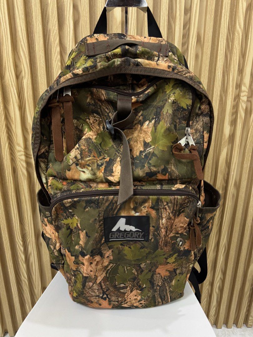 Gregory Backpack Cottonwood Camo Pattern 26L (Category: Backpacks) located in Imus. Submitted by rckrmns (Listing ID 1464738107, Image 2). Description: Gregory Backpack Cottonwood Camo Pattern 26L -Multiple compartments -Adjustable shoulder straps and sternum straps -Durable YKK Zippers -Suitable for outdoor activities Good as new .