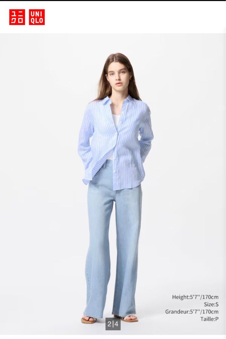 GU Dolman Sleeve Striped Shirt (Category: Longsleeves) located in Pasig City. Submitted by jie1031 (Listing ID 1464579927, Image 1). Description: GU Dolman Sleeve Striped Shirt Code: 231-349667 Size on Tag: Large Width: 19” Length: 24.5 Color: blue and pink stripes Material: 66% Polyester (100% Uses Recycled Polyester Fiber), 34% Cotton ₱ 220 Payment first via bank transfer BPI or BDO or Gcash * Ship via lalamove or JNT * Meet up Megamall during 