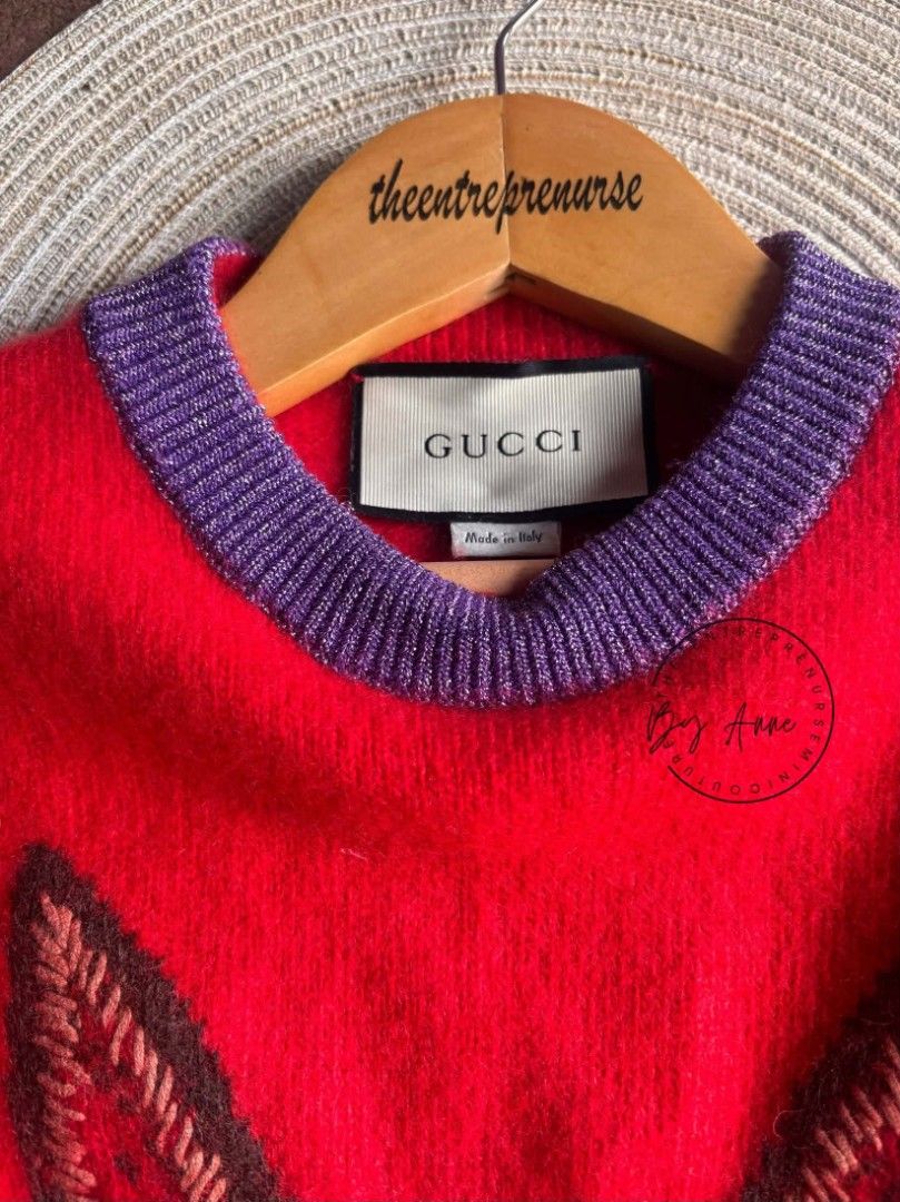 Gucci Cat Pull Over XS-Small (Category: Coats, Jackets and Outerwear) located in Quezon City. Submitted by theentreprenurse (Listing ID 1464664824, Image 3). Description: 𝘼𝙐𝙏𝙊 𝙋𝘼𝙎𝙎 𝙏𝙊 𝙇𝙊𝙒 𝘽𝘼𝙇𝙇𝙀𝙍𝙎 📣 ʙʀᴀɴᴅ: 6ucci ꜱɪᴢᴇ: XS-Small dimes: L: 21 B: 36" S: 14" ᴍᴏᴘ: ɢᴄᴀꜱʜ ꜱʜɪᴘᴘɪɴɢ 🛒 (NO RUSH. I'm a working momma :) ) ▪︎ꜰʟᴀꜱʜ ᴇxᴘʀᴇꜱꜱ | J&T ▪︎ʟᴀʟᴀᴍᴏᴠᴇ|ɢʀᴀʙ ~ 𝚃𝚑𝚎𝚜𝚎 𝚌𝚕𝚘𝚝𝚑𝚎𝚜 𝚊𝚛𝚎 𝚊𝚕𝚛𝚎𝚊𝚍𝚢 𝚠𝚊𝚜𝚑𝚎𝚍. 𝙺𝚒𝚗𝚍𝚕𝚢 𝚖�