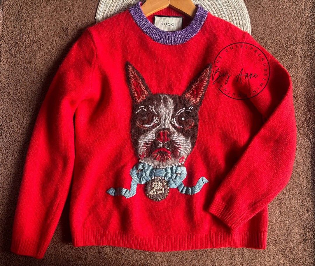 Gucci Cat Pull Over XS-Small (Category: Coats, Jackets and Outerwear) located in Quezon City. Submitted by theentreprenurse (Listing ID 1464664824, Image 2). Description: 𝘼𝙐𝙏𝙊 𝙋𝘼𝙎𝙎 𝙏𝙊 𝙇𝙊𝙒 𝘽𝘼𝙇𝙇𝙀𝙍𝙎 📣 ʙʀᴀɴᴅ: 6ucci ꜱɪᴢᴇ: XS-Small dimes: L: 21 B: 36" S: 14" ᴍᴏᴘ: ɢᴄᴀꜱʜ ꜱʜɪᴘᴘɪɴɢ 🛒 (NO RUSH. I'm a working momma :) ) ▪︎ꜰʟᴀꜱʜ ᴇxᴘʀᴇꜱꜱ | J&T ▪︎ʟᴀʟᴀᴍᴏᴠᴇ|ɢʀᴀʙ ~ 𝚃𝚑𝚎𝚜𝚎 𝚌𝚕𝚘𝚝𝚑𝚎𝚜 𝚊𝚛𝚎 𝚊𝚕𝚛𝚎𝚊𝚍𝚢 𝚠𝚊𝚜𝚑𝚎𝚍. 𝙺𝚒𝚗𝚍𝚕𝚢 𝚖�