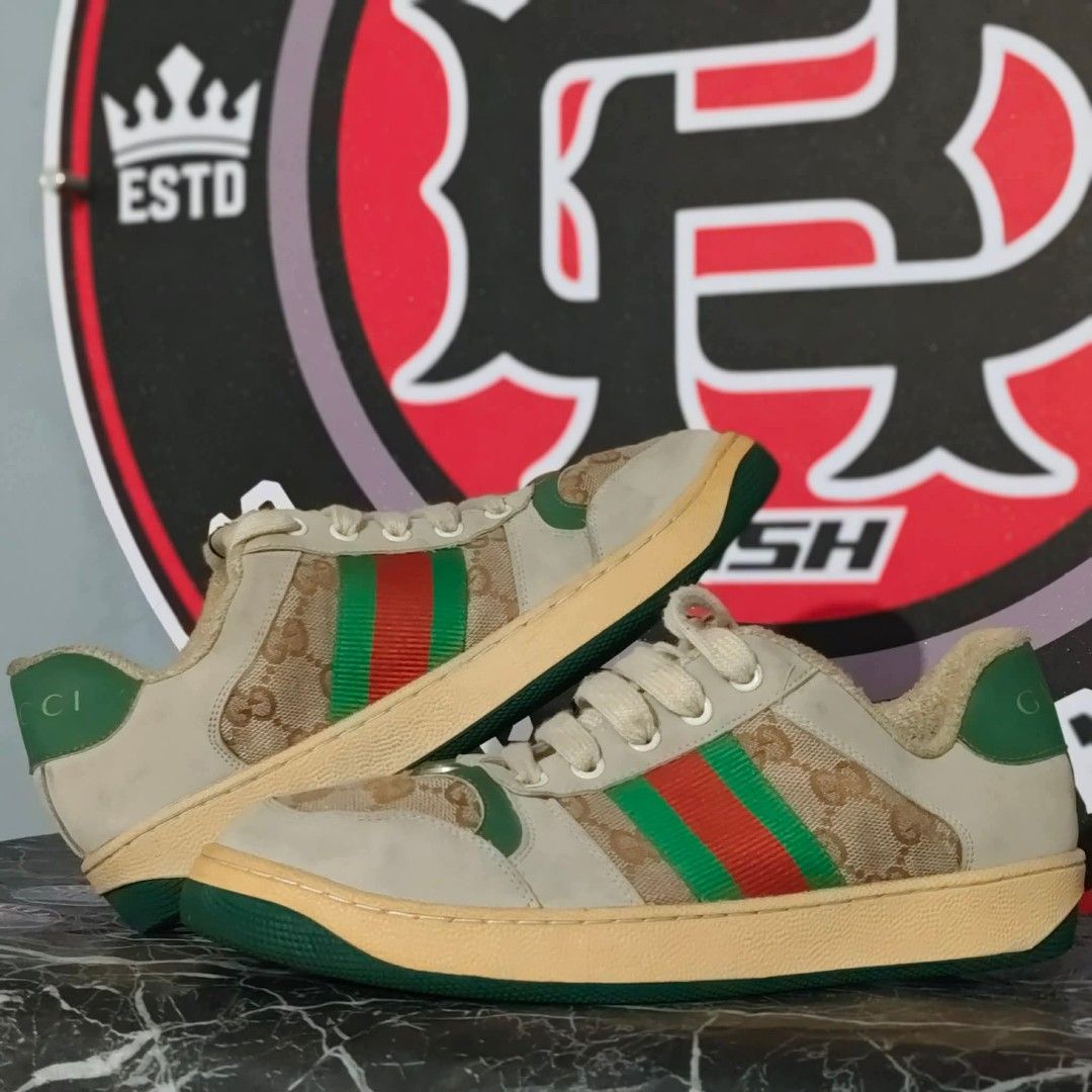 Gucci Screener Leather Sneakers (Category: Sneakers) located in Quezon City. Submitted by kalyedadshoesandapparel (Listing ID 1464731031, Image 2). Description: .