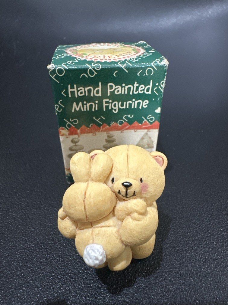 Hallmark Bear (FOREVER FRIENDS) (Category: Other Home Decor) located in Manila. Submitted by krystalchewey_ (Listing ID 1464650088, Image 1). Description: Bnew Actual Photo Posted 199php Hallmark Bear Collectibles.