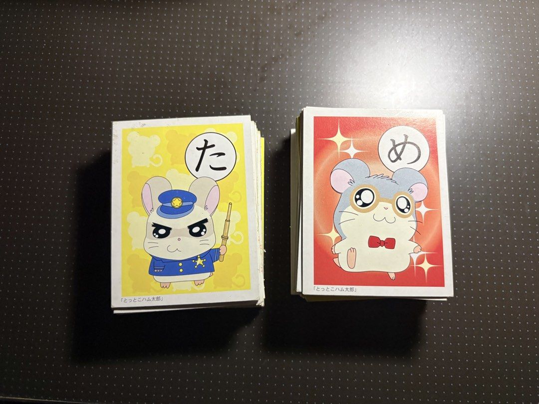 Hamtaro Vintage Cards (Category: Raw Singles) located in Manila. Submitted by wearly.fits (Listing ID 1464664112, Image 1). Description: 🐹 Hamtaro Vintage Card Lot — 57 Cards FOR SALE ✨ Vintage Japanese Hamtaro / はむたろっとカード collection 🐹🎀 • 57 cards total • Original vintage Japanese cards • Various Hamtaro designs & illustrations • Perfect for collectors & Hamtaro fans 💗 • Sold as one lot • Some cards may have minor signs of age/storage 💰 ₱150