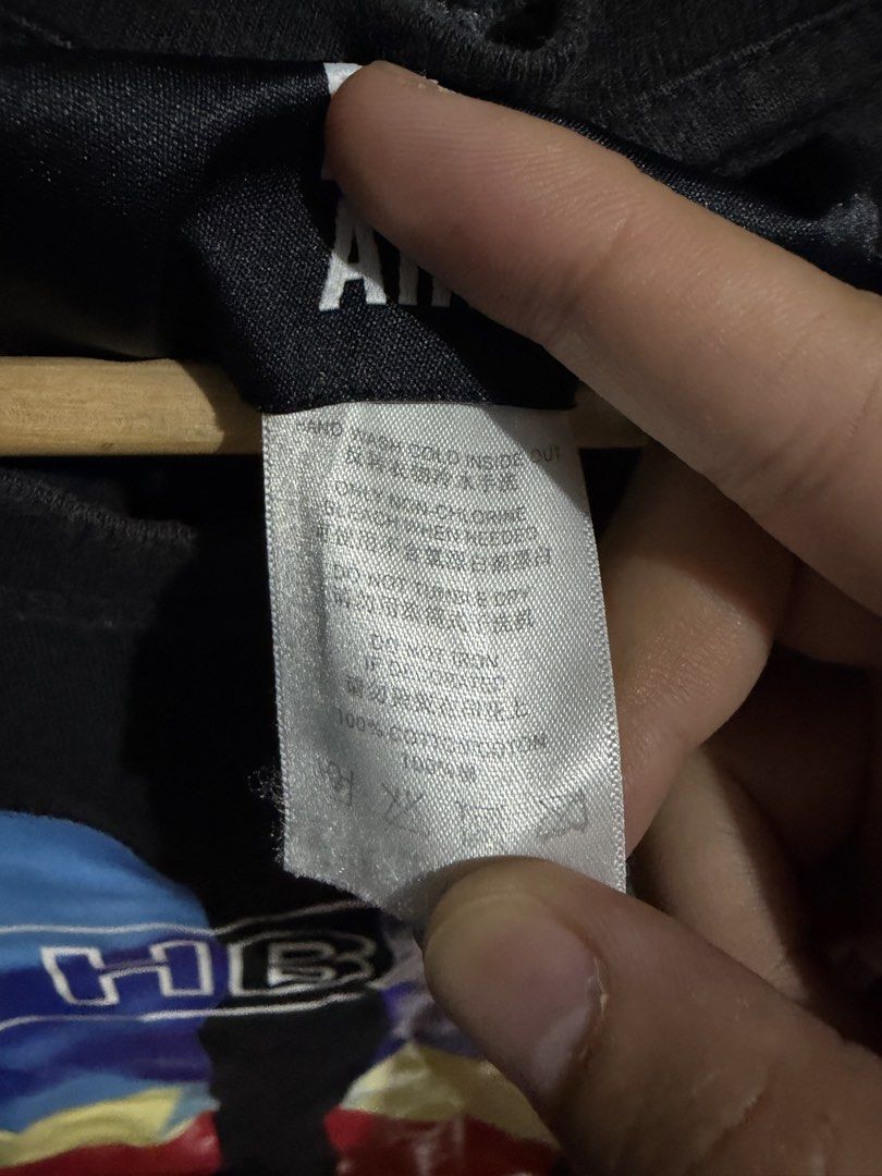 Hba tee (Category: Activewear) located in Baguio. Submitted by picksby_mik (Listing ID 1464755554, Image 3). Description: M on tag Excellent condition .