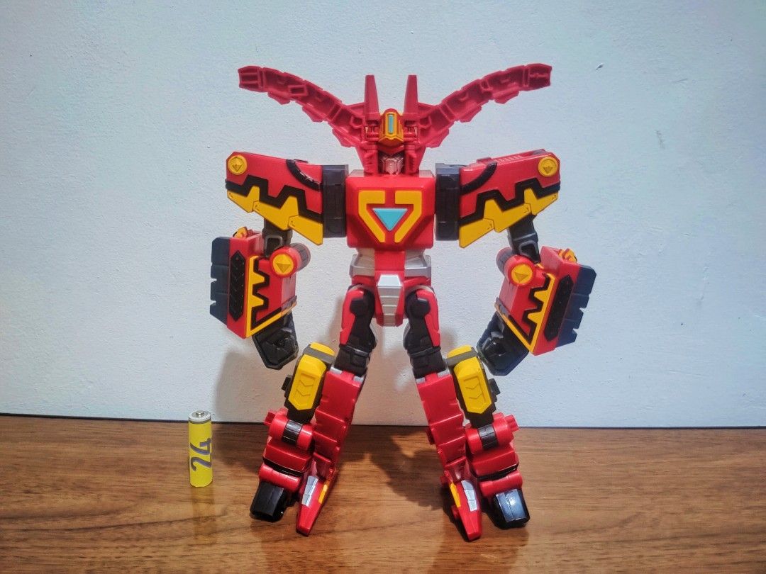 Hello Carbot KING DIZER Transforming Robot (Category: Figurines & Statues) located in Paranaque City. Submitted by corner24 (Listing ID 1464641013, Image 3). Description: What you see is what you get (AS IS) 2nd Hand Condition, Expect sign of usage See photos for actual Condition 3 MODE Transformation ✅ Missing Flaps/No other accessories included❌ No Box❌ No Reservation/ 1st to Pay Basis Korean/Japan Surplus * Original *Excellent quality *Pls man