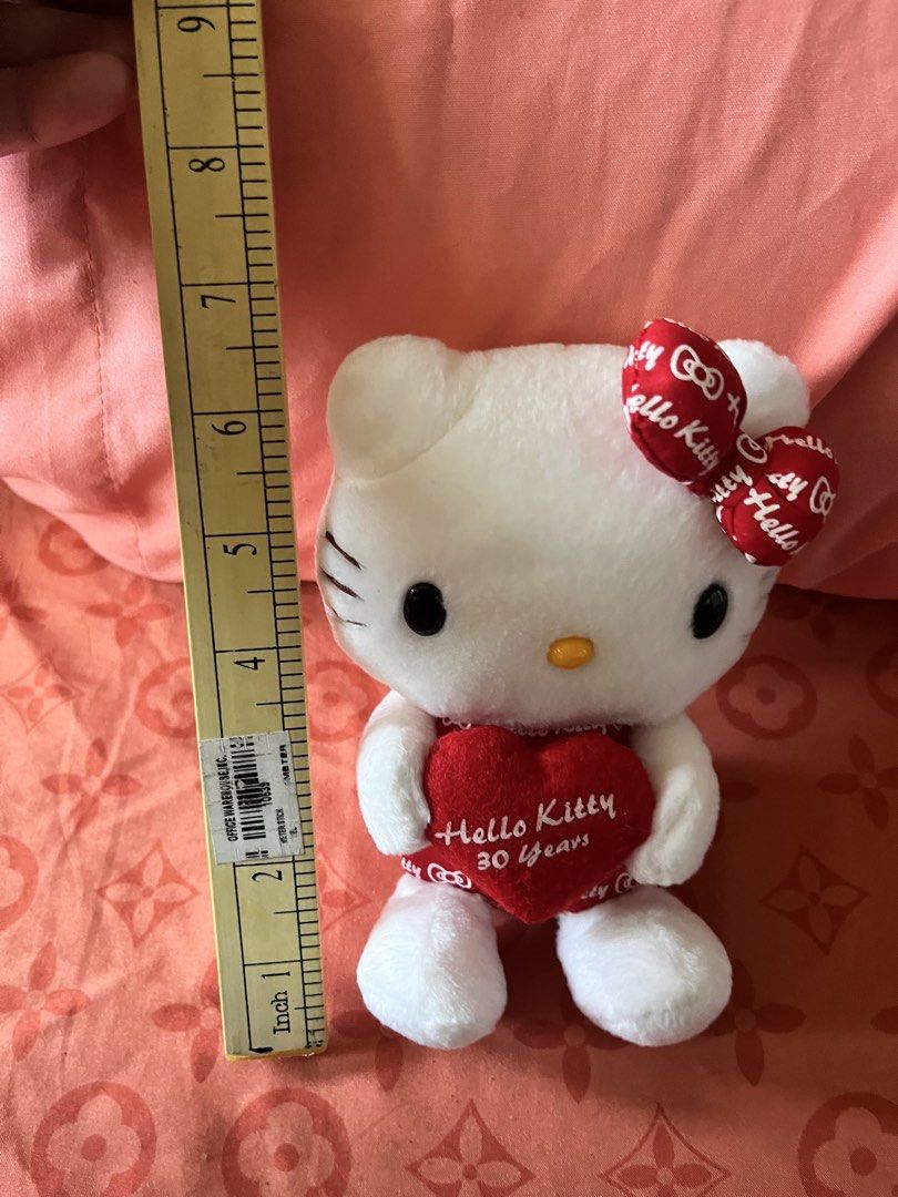 Hello kitty 30th anniversary mascot plush (Category: Plushies & Soft Toys) located in Paranaque City. Submitted by bonsaiart (Listing ID 1464631432, Image 2). Description: Pre owned Good condition 2850+sf Payment via gcash or paymaya Shipping via j&t.