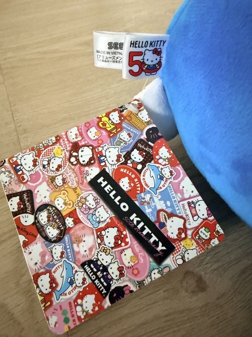 Sanrio Hello Kitty 50th Anniversary Plush Toy (Category: Plushies & Soft Toys) located in Pasay City. Submitted by anndrias (Listing ID 1464582536, Image 2). Description: Photos don’t do justice on how beautiful it is, super ganda in person. Selling cos we’re slowly letting go my daughter’s collection. .