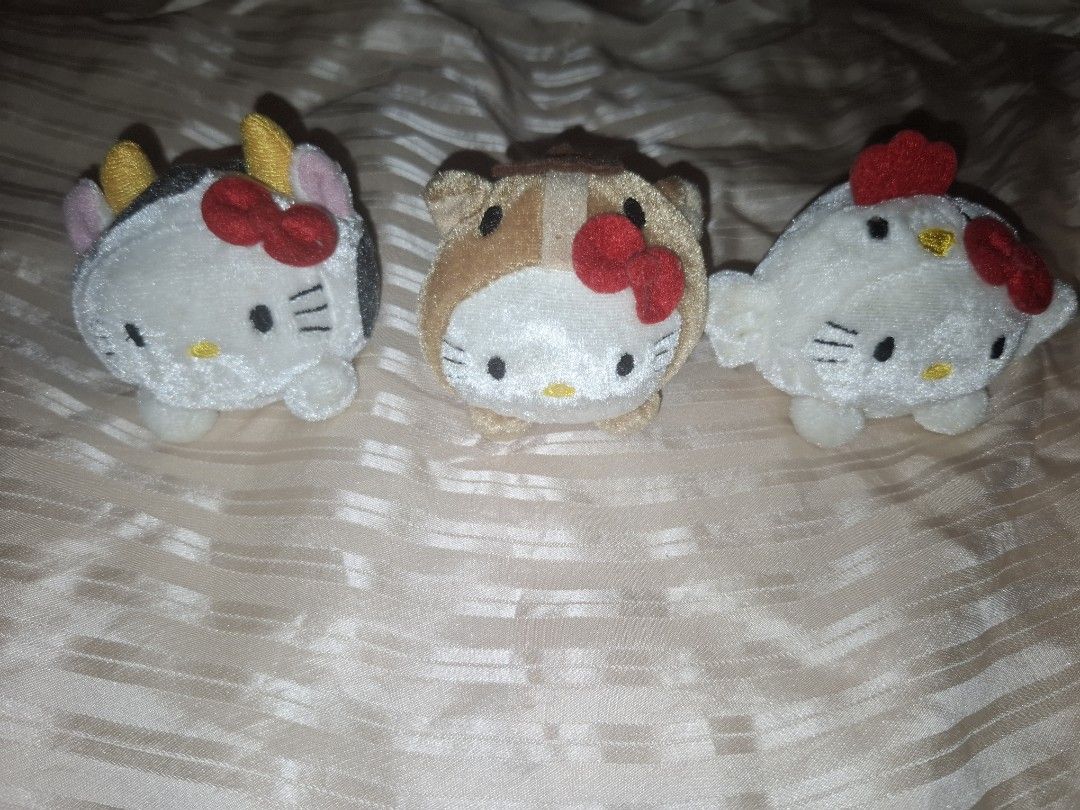 HELLO KITTY BEAN BAG PLUSH HEAD ZODIAC ANIMALS (3) (Category: Announcements) located in Cavite. Submitted by annek_annek (Listing ID 1464719901, Image 1). Description: PLEASE SEND ME A MESSAGE FOR MORE DETAILS. Note: PLEASE DO MANAGE OUR EXPECTATION ITEMS ARE STILL FROM JAPAN SURPLUS. MOP : BDO,BPI,MARIBANK,GCASH MOD : LALAMOVE FLASH EXPRESS OWN PICK UP MEET UP NEARBY AREA WITH HANDLING FEE..