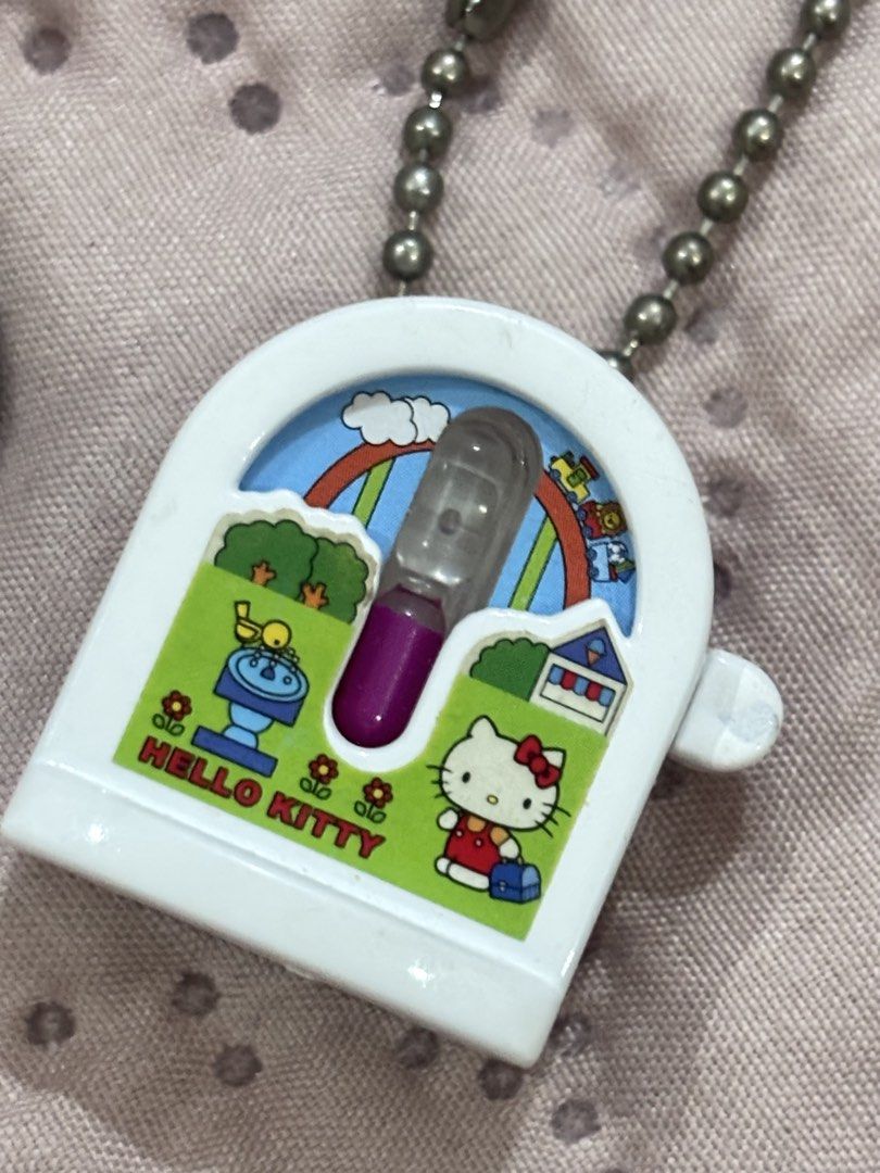 Hello kitty gachapon keychain charm (Category: Interactive Toys) located in Manila. Submitted by shk_20 (Listing ID 1464575791, Image 3). Description: Mop: GCASH SHIPPING : J&T.
