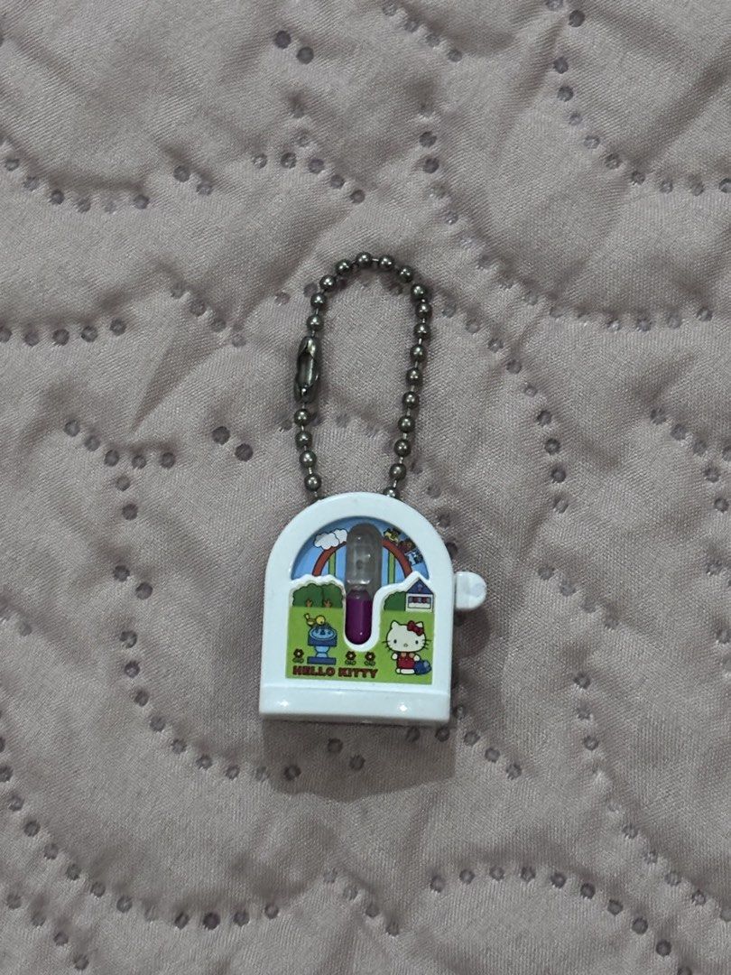 Hello kitty gachapon keychain charm (Category: Interactive Toys) located in Manila. Submitted by shk_20 (Listing ID 1464575791, Image 1). Description: Mop: GCASH SHIPPING : J&T.