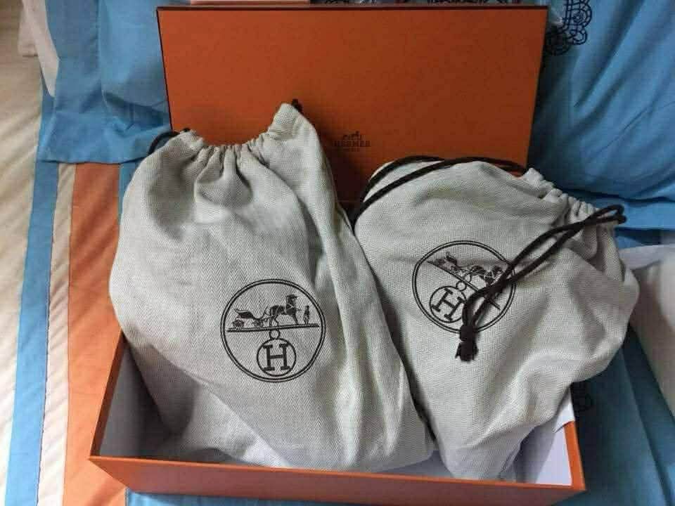 Hermès Peep-Toe Lace-Up Slingback Booties (Category: Heels) located in San Juan City. Submitted by erikacastanedaaaa27 (Listing ID 1464746668, Image 3). Description: NEGOTIABLE! Details: • Brand: Hermès • Color: Beige / Ecru • Material: Canvas & Leather • Style: Peep-toe lace-up slingback booties • Heel: High stiletto • Made in Italy Condition: Excellent condition. Only used once for a party. Comes with original box, original dust bag, and origin