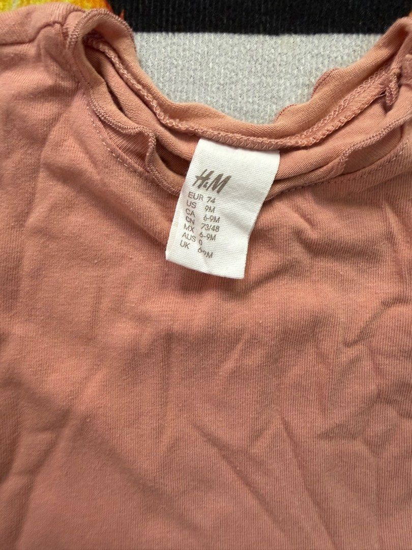 H&M rust tulle dress (Category: Babies & Kids Fashion) located in Manila. Submitted by thekidshop (Listing ID 1464688305, Image 2). Description: 6-9.