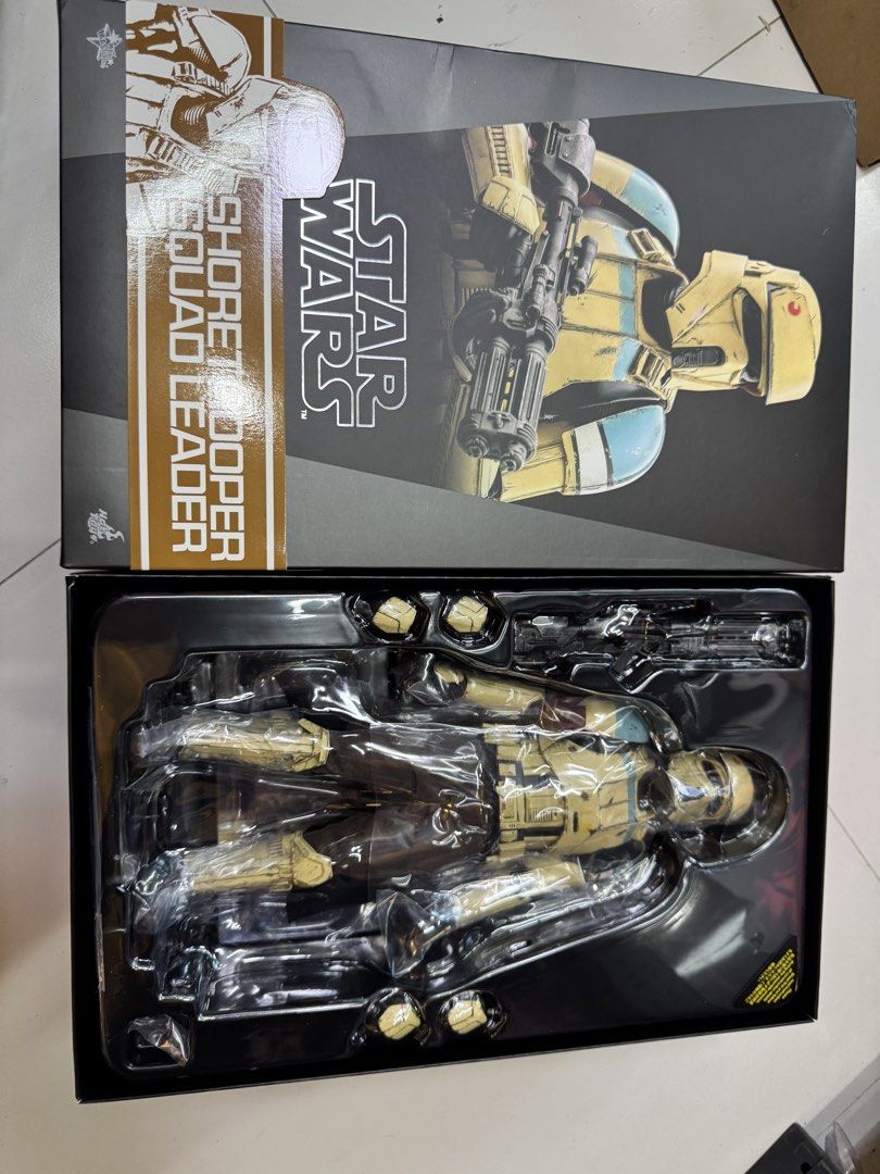Hot toy Starwars ShoreTrooper Squad Leader (Category: Figurines & Statues) located in Paranaque City. Submitted by icko007 (Listing ID 1464749169, Image 2). Description: Hot toy Starwars ShoreTrooper Squad Leader Mint in box / Brandnew Chineck lng Price 7.6k Only Dibs now pay now / No Rush Shipping ‼️ Location Paranaque Payment Gcash/Bpi Shipping Lalamove/Lbc Buyers Risk / Fee ‼️Seller is not responsible for: lost, stolen, or damaged packages..
